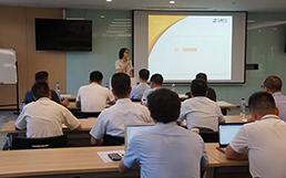 人生就是博官网气焊国内销售部年中培训顺利进行