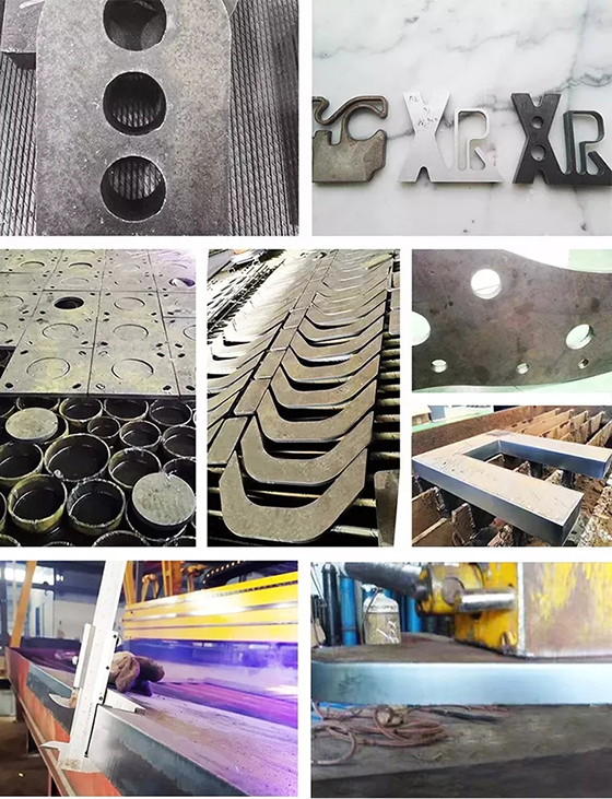 人生就是博官网数控精密等离子切割设备切割成效图